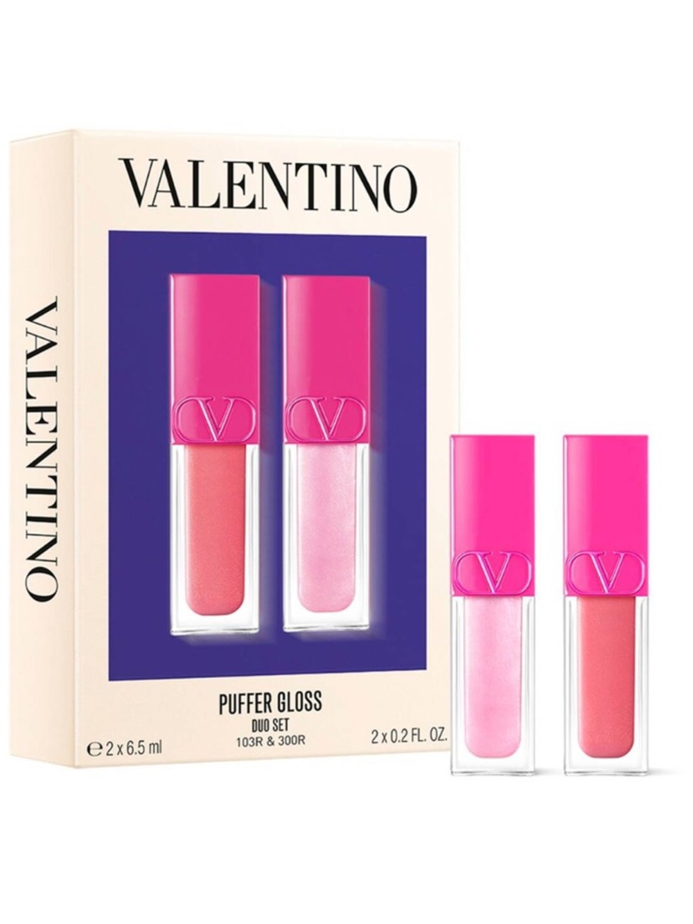 Valentino Puffer Gloss Duo Set